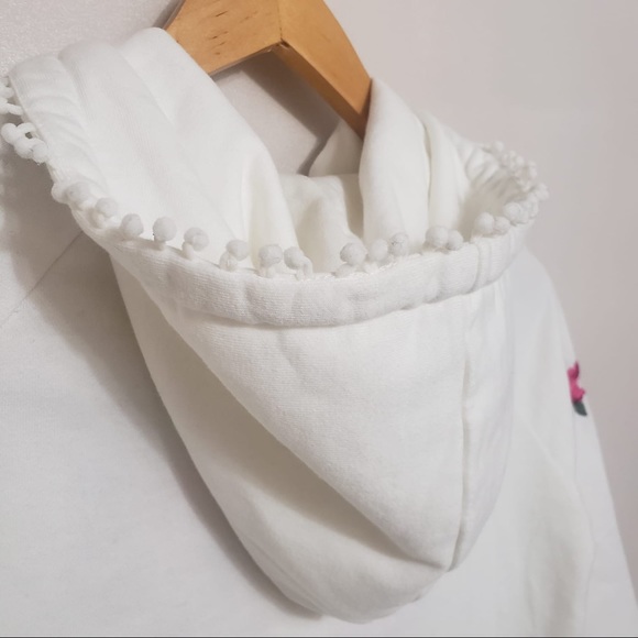 Multi-Coloured Floral Embroidered White Sweater - Picture 8 of 8